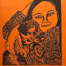 Lino Portrait . % jane_drake tarafından hazırlanan Sanat ve El Sanatları, O, mak, Güzel sanatlar, Geleneksel illüstras, on, Portre Çizimi, Baskı, Mürekkep İllüstras, Ve onu projesi - 04.13.2025