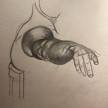 Anatomical Arm. Desenho projeto de Antonio Fiumi - 14.04.2025