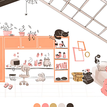 Background Design . Un projet de Art conceptuel, Dessin numérique, Illustration numérique , et Dessin de grethalimberger - 14.04.2025
