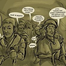 Otto e a turma. Un proyecto de Cómic de Akemy Modesto - 14.04.2025