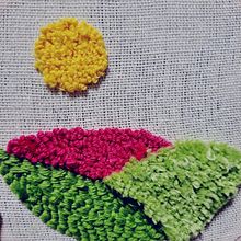 Landscape. Un progetto di Ricamo, Punch needle e Textile Design di Mariana Sánchez Rico - 15.04.2025