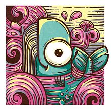 Dibuja una ballena de ojos enormes. Traditional illustration, Digital Illustration, and Drawing project by Melisa Tovar - 04.15.2025