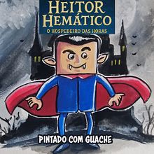 Heitor Hemático, o Hospedeiro das Horas.. Projekt z dziedziny Trad, c, jna ilustracja, Projektowanie postaci, Ilustracje dla dzieci,  R i sunek atramentem użytkownika lucianodsoares - 16.04.2025