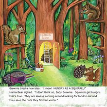 Book illustration- Hungry as a bear. Un progetto di Illustrazione infantile e Illustrazione digitale di Elena GJorgjievska - 16.04.2025