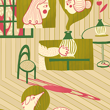 The shade of honey. Digital Illustration, and Drawing project by eleanor_juste - 04.16.2025