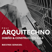 ARQUITECHNO Diseño Y Construcción SAS. Br, ing, Identit, Graphic Design, Social Media Design, and Web Design project by Martha Ibarra - 04.16.2025