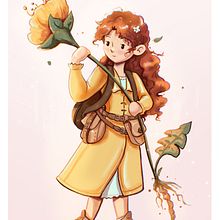 How to Draw a Simple Character Illustration in Procreate. Digital Illustration, Arts, Crafts, Character Design, Digital Drawing, Children's Illustration, and Artistic Drawing project by Paige - 04.16.2025