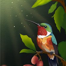 Colombia, magical realism . Digital Illustration, Naturalistic Illustration, and Graphic Design project by Maria Serna - 04.18.2025