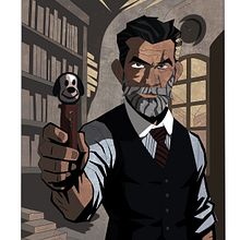 Comic book character - Kosta. Digital Illustration, Graphic Design, Digital Drawing, Digital Design, Vector Illustration, and Manga project by Igor Rep - 04.19.2025