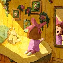 Light and Shadow - Gouache + Procreate. Traditional illustration, Digital Illustration, Gouache Painting, and Children's Illustration project by Bia Watanabe - 04.19.2025