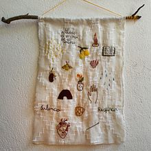 Lo pequeño es la casa de lo valioso.. Projekt z dziedziny Craft, Wzornictwo tekst, liów i  Haft użytkownika Agustina Nalli - 20.04.2025