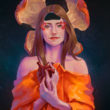 Mi Madonna . Digital Illustration, Narrative, and Creativit project by Milan Sepulveda - 04.20.2025