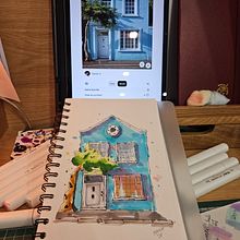 Final project - Diogo Gomes. Projekt z dziedziny  R, sunek architektoniczn,  R, sunek,  R, sunek atramentem, Sketchbook i Sketching użytkownika Diogo Gomes - 20.04.2025