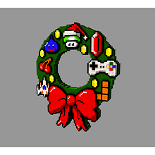 Voxel Xmas Wreath. Un proyecto de 3D y Videojuegos de dbr3d - 20.04.2025