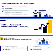 Current Investment Trends. Un proyecto de Comunicación, Diseño gráfico, Marketing, Gestión del diseño y Diseño de presentaciones						 de ntrungnghia1097 - 21.04.2025
