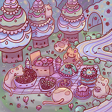 The Night Picnic. Projekt z dziedziny Projektowanie postaci, Ilustracja c, frowa i Manga użytkownika jhampton83 - 21.04.2025