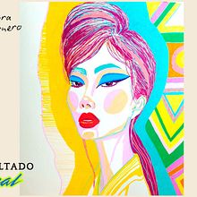 Blue Musa - ILUSTRACIÓN. Traditional illustration, Drawing, Fine Arts, and Fashion Illustration	 project by LAURA - 04.21.2025