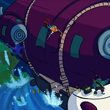 Ahoy Piratas no espaço. Ilustração digital, Desenho, Criatividade, e Animação projeto de Amanda Spoo - 21.04.2025