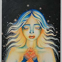 Nostalgia . Traditional illustration, Watercolor Painting, and Artistic Drawing project by Abril Martínez - 04.21.2025