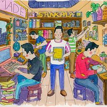 Self portrait. Sketching, Drawing, Pencil Drawing, Traditional illustration, Ink Illustration, Watercolor Painting, and Sketchbook project by sankalp Garg - 04.21.2025