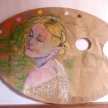 Sueños en la paleta Ein Projekt aus dem Bereich Zeichnung, Traditionelle Illustration, Bildende Künste, Porträtzeichnung und Kartonmodellbau von Luis Key - 21.04.2025