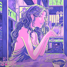 City Night. Digital Illustration project by jcjcplus - 04.21.2025