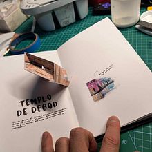 Libro pop up. Arts, Crafts, Editorial Design, Bookbinding, Creating with Kids, and Paper Craft project by Juan Manuel León Contreras - 04.22.2025