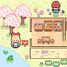 LET’S MAKE A RPG PIXEL ART ILLUSTRATION!. Pixel Art, and Digital Illustration project by Andrea Moreno - 04.22.2025