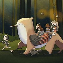 An Adventure Begins. Digital Illustration, Character Design, Stor, telling, Creativit, Digital Drawing, Children's Illustration, and Sketching project by Rebekah Kaufman - 04.22.2025