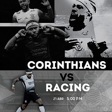 Flyer Promocional: Memphis Depay y Corinthians – Partido. Graphic Design project by brayansan1082 - 04.22.2025