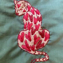 Slow down: bordarme a mí misma. Embroider, and Creativit project by agussgiorgi - 04.22.2025