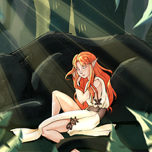 Where the Wild Ones Rest. Digital Illustration, and Character Design project by Isabel Rodríguez Caro - 04.22.2025
