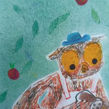 El Sr búho y la tarta de manzana. Un progetto di Illustrazione tradizionale di maria_t908 - 22.04.2025