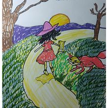 Journey. Drawing, Acr, lic Painting, Painting, and Children's Illustration project by vinit pandey - 04.22.2025