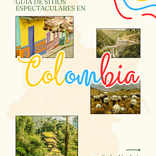 Carrusel para Instagram Guía de Sitios Espectaculares en Colombia. Social Media, Advertising, Instagram, Graphic Design, and Creativit project by Caro Paz - 04.22.2025