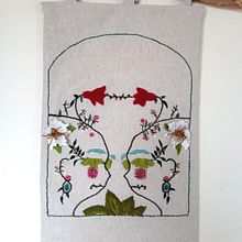 SEÑORA PLANTA: GEMELOS. Un progetto di Ricamo di Elena Rodríguez Fajardo - 22.04.2025