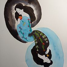Proserpina entre dos mundos. Un proyecto de Ilustración tradicional de Nuria García - 22.04.2025