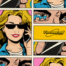 Branding • 𝗧𝗲𝗰𝗻𝗼𝗰𝗲𝗹𝗹 . Digital Illustration, Graphic Design, Design, Br, ing, Identit, Creativit, Digital Drawing, T, pograph, Logo Design, Comic, Stationer, Design, and Naming project by Dario Frisone - 04.23.2025