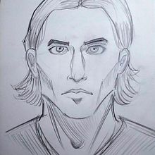 3 rostros . Artistic Drawing, Drawing, Portrait Drawing, Sketchbook, and Sketching project by diego_tomas_aliaga_douglas - 04.24.2025