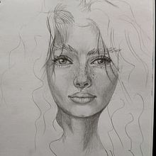 Sketching pencil portraits. Artistic Drawing, Drawing, Portrait Drawing, Sketchbook, and Sketching project by Antonina Heath - 04.24.2025