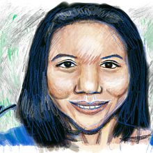 Portrait Drawing using Procreate. Digital Illustration, Drawing, Fine Arts, Painting, and Digital Drawing project by Rica Maceren - 04.25.2025