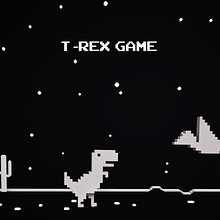 T-Rex Game 3D - Jogo de vídeo. 3D, Creativit, 3D Modeling, 3D Design, Film, Video, TV, Product Design, and Pixel Art project by Beto Marins - 04.25.2025