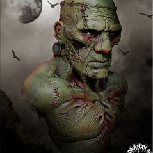 MODELADO DE Y RENDERIZADO FRANK  Ein Projekt aus dem Bereich 3D, Design von Figuren, 3-D-Modellierung und 3-D-Design von David Ruiz - 25.04.2025