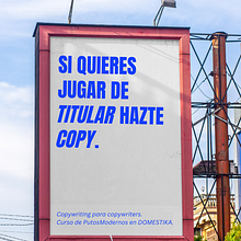 Si querés jugar de TITULAR hazte COPY.. Advertising, Communication, Cop, writing, Stor, and telling project by Lau Barberán - 04.28.2025