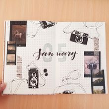 Bullet Journal creativo ilustrado. Un progetto di Disegno, Creatività e Design di annerisk1126 - 29.04.2025