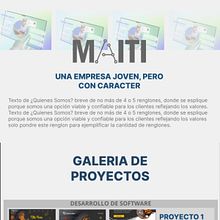 MAITI. Un progetto di UX / UI e Web design di America Berenice Jimenez Calderon - 30.04.2025