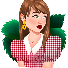 My first digital painting. Design de personagens, Desenho digital, Ilustração digital, e Pintura digital projeto de Beatriz Vadillo - 30.04.2025