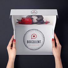 Boxcellent : projet fictif de marque créé avec l'IA. AI Content Creation, Br, Strateg, Br, ing, Identit, Artificial Intelligence, and Marketing project by Melinda BARBE - 05.04.2025
