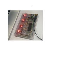 Circuito 4 displays de 7 segmentos . Creativit, Web Development, and Programming project by Luz Yareni Barriga Adame - 05.05.2025