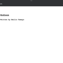 Endless. Comic, Communication, Creative Writing, Fiction Writing, Narrative, Script, Stor, board, Stor, and telling project by emiliotz2000 - 05.06.2025